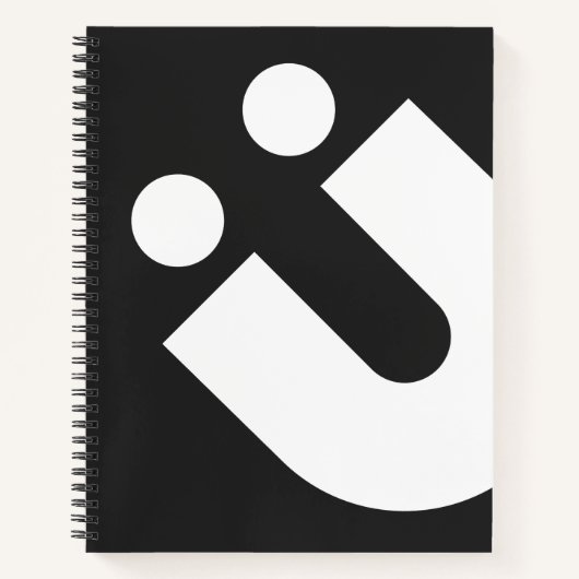 KREATIONEN TYP(O): Umlaut Ü Notizblock (Vorderseite)