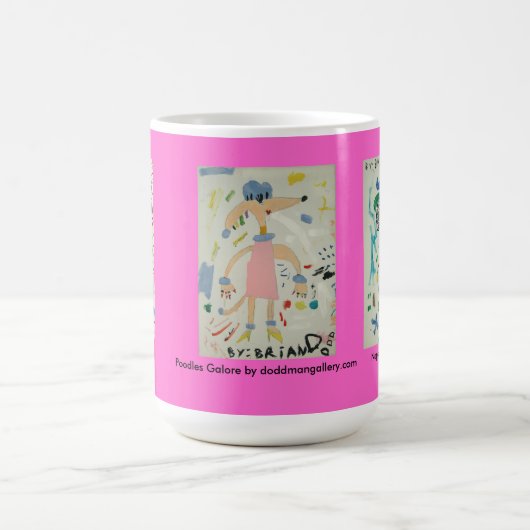Kreationen von Doddman Galerie Kaffeetasse (Mittel)