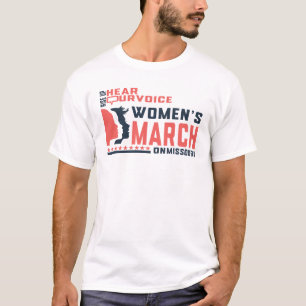 Kreationen von März von Frauen in Missouri T-Shirt