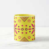 Kreativ gestaltete moderne Tasse (Zentrum)