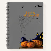 Kreativ: Halloween Custom 8.5" x 11" Notizblock (Vorderseite)