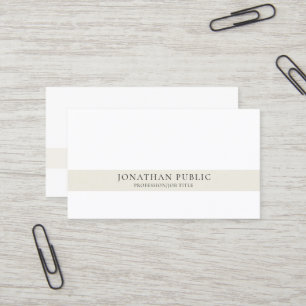 Kreativ Modern Professionell Einfach Elegant Visitenkarte