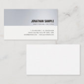 Kreativ Moderne Minimalistische Berufliche Visitenkarte (Vorne/Hinten)