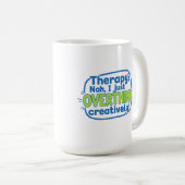 Kreativ überdenken kaffeetasse (VorderseiteRechts)