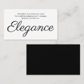 kreativ visitenkarte (Vorne/Hinten)