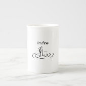 kreativ, whimsisch, Minimalistisch Porzellantasse (Vorderseite)