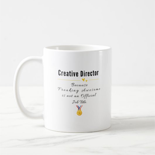 Kreativdirektor Kaffeetasse (Links)