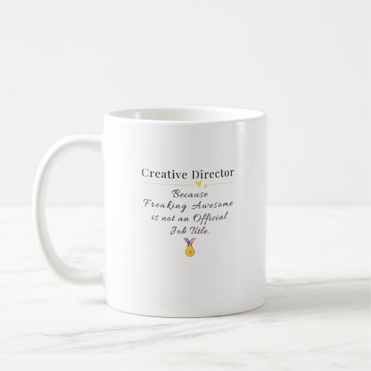 Kreativdirektor Kaffeetasse (Links)