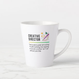 Kreativdirektor Milchtasse