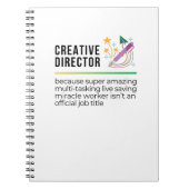 Kreativdirektor Notizblock (Vorderseite)