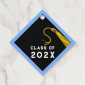 Kreative Abschluss-Glückwunsch Geschenkanhänger (Rückseite)