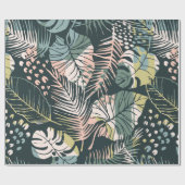 Kreative Abstract seamless pattern with tropical p Geschenkpapier (Flach)