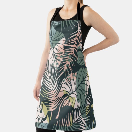 Kreative Abstract seamless pattern with tropical p Schürze (InSitu)