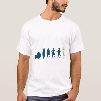 Kreative Abstrakte Evolution T-Shirt
