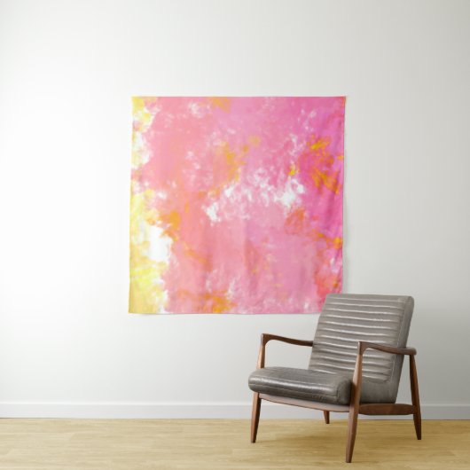 Kreative abstrakte Malerei. Hintergrund mit Künstl Wandteppich (Beispiel (Horizontal))