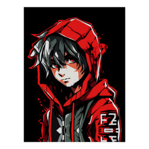 Kreative Anime-Wandkunst   Jungen 01 Poster