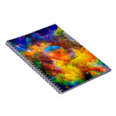 Kreative Anordnung der Fraktal-Elemente, Beleuchte Notizblock (Rechte Seite)