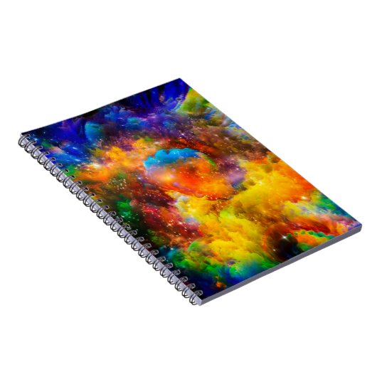 Kreative Anordnung der Fraktal-Elemente, Beleuchte Notizblock (Rechte Seite)