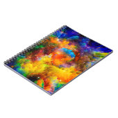 Kreative Anordnung der Fraktal-Elemente, Beleuchte Notizblock (Linke Seite)