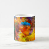 Kreative Anordnung der Fraktal-Elemente, Beleuchtu Kaffeetasse (Mittel)