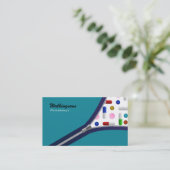 Kreative Apotheken-Visitenkarten Visitenkarte (Stehend Vorderseite)