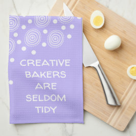 Kreative Bäcker sind selten tidy Geschirrtuch
