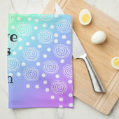 Kreative Bäcker sind selten Tidy Rainbow Geschirrtuch (Viertel Falte)