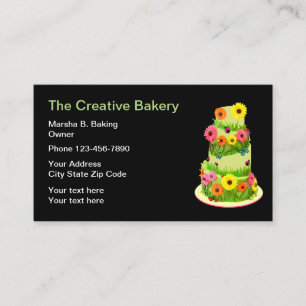 Kreative Bäckerei und Catering Visitenkarte