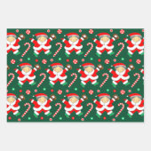 Kreative Baseball-Weihnachts-Geschenkverpackung Geschenkpapier Set (Vorderseite 3)