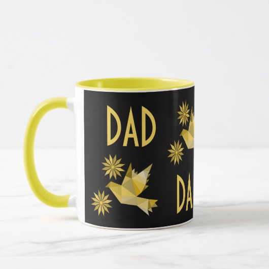 KREATIVE BIRD-TASSE FÜR DEN GEGENWÄRTIGEN VATER TASSE (Links)