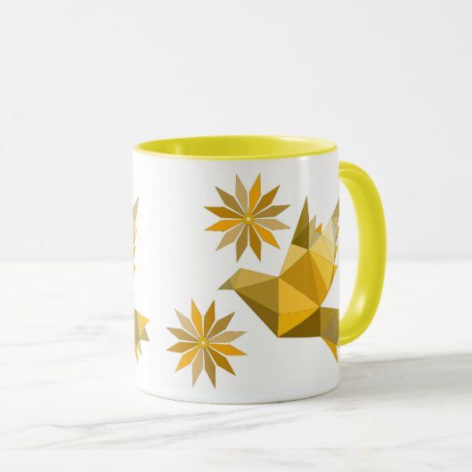 KREATIVE BIRD-TASSE FÜR DERZEIT TASSE (VorderseiteRechts)