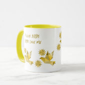 KREATIVE BIRD-TASSE FÜR DERZEIT TASSE (Vorderseite Links)