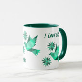 KREATIVE BIRD-TASSE FÜR DERZEIT TASSE (VorderseiteRechts)