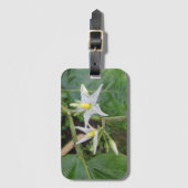 KREATIVE BLUMENHERZ GESCHENK GEPÄCKANHÄNGER (Vorderseite Vertikal)