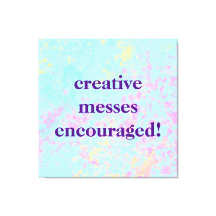 "Kreative Botschaften ermutigt!" Pastel Painty