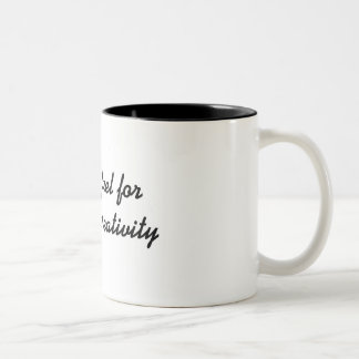Kreative Brennstoff-Tasse Zweifarbige Tasse