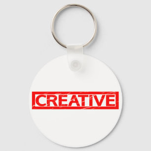 Kreative Briefmarke Schlüsselanhänger