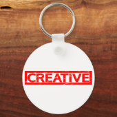 Kreative Briefmarke Schlüsselanhänger (Rückseite)