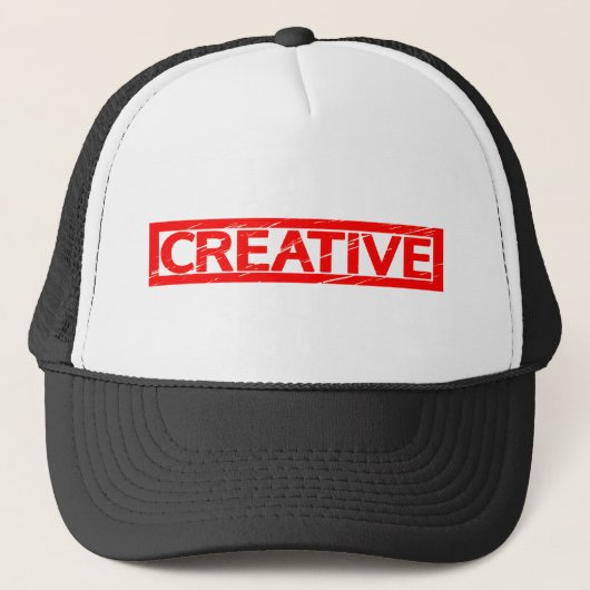 Kreative Briefmarke Truckerkappe (Vorderseite)