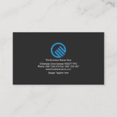 Kreative Computer-Maus-Border-Webtechnologie Visitenkarte (Rückseite)