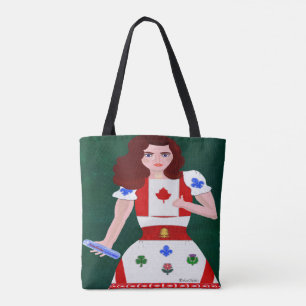 Kreative Designs von Qc Montreal Lady LeeMariie Tasche