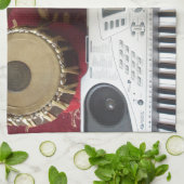 Kreative Ecke: Musikalisches Band Handtuch (Gefaltet)