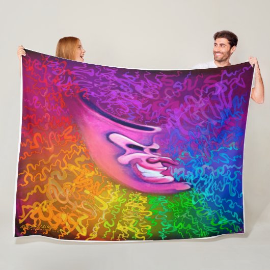 Kreative Energie Fleecedecke (Beispiel)