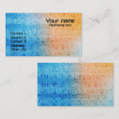 kreative Entwurfs-Visitenkarte Visitenkarte (Vorne/Hinten)