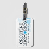 Kreative Erinnerungen im Advisor-Banner Gepäckanhänger (Vorderseite Vertikal)