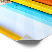 Kreative Explosionen lindern Stress Poster (Ecke)