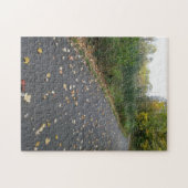 Kreative Fallspur Wälder Foto-Puzzle Puzzle (Horizontal)