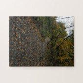 Kreative Fallspur Wälder Foto-Puzzle Puzzle (Horizontal)