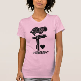 Kreative Fotografin Grafik Frauen T-Shirt