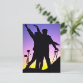 KREATIVE FUN COUPLE JAHRESPARTY EINLADUNG (Stehend Vorderseite)